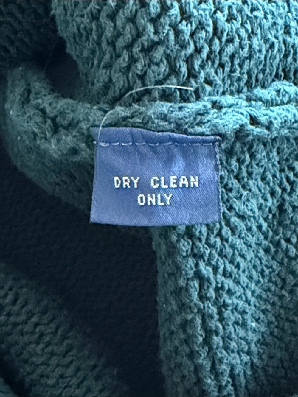 Polo Ralph Lauren Vintage Men’s Crewneck Sweater Deep Teal Cotton Logo L